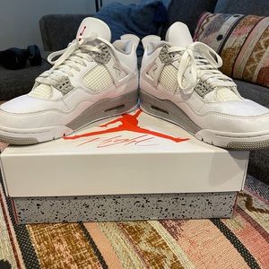 Air Jordan 4 retro white Oreo